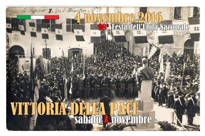 4 NOVEMBRE 2016 98° FESTA  DELL UNITA  NAZIONALE foto 
