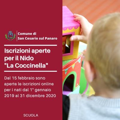 Iscrizioni nido d infanzia La Coccinella foto 