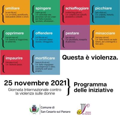 Giornata Internazionale contro la violenza sulle donne - San Cesario foto 