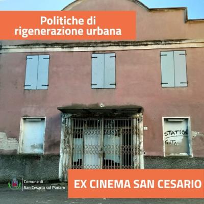 Percorso di co-progettazione per la gestione degli spazi dell’ex cinema di San Cesario sul Panaro foto 