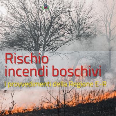 Incendi boschivi: rischio alto dal 02/07 al 28/08/2022