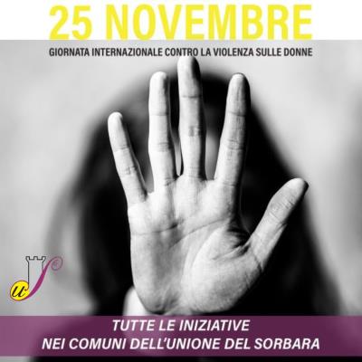 25 NOVEMBRE giornata internazionale contro la violenza sulle donne