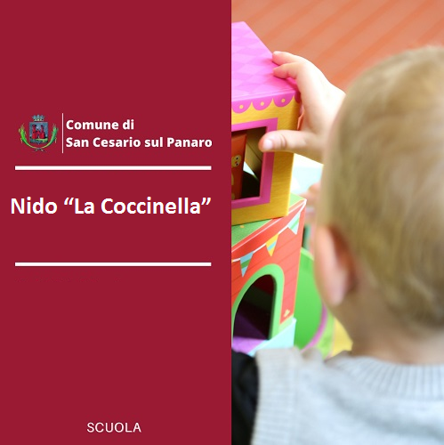 GRADUATORIE PROVVISORIE delle domande d iscrizione al Nido Comunale La Coccinella a.e. 2023/2024 foto 
