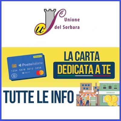 Carta solidale acquisti. Incremento ed estensione della Carta Dedicata a te