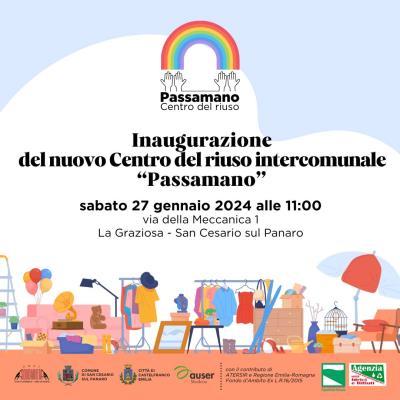 Inaugurazione Centro del Riuso Passamano foto 