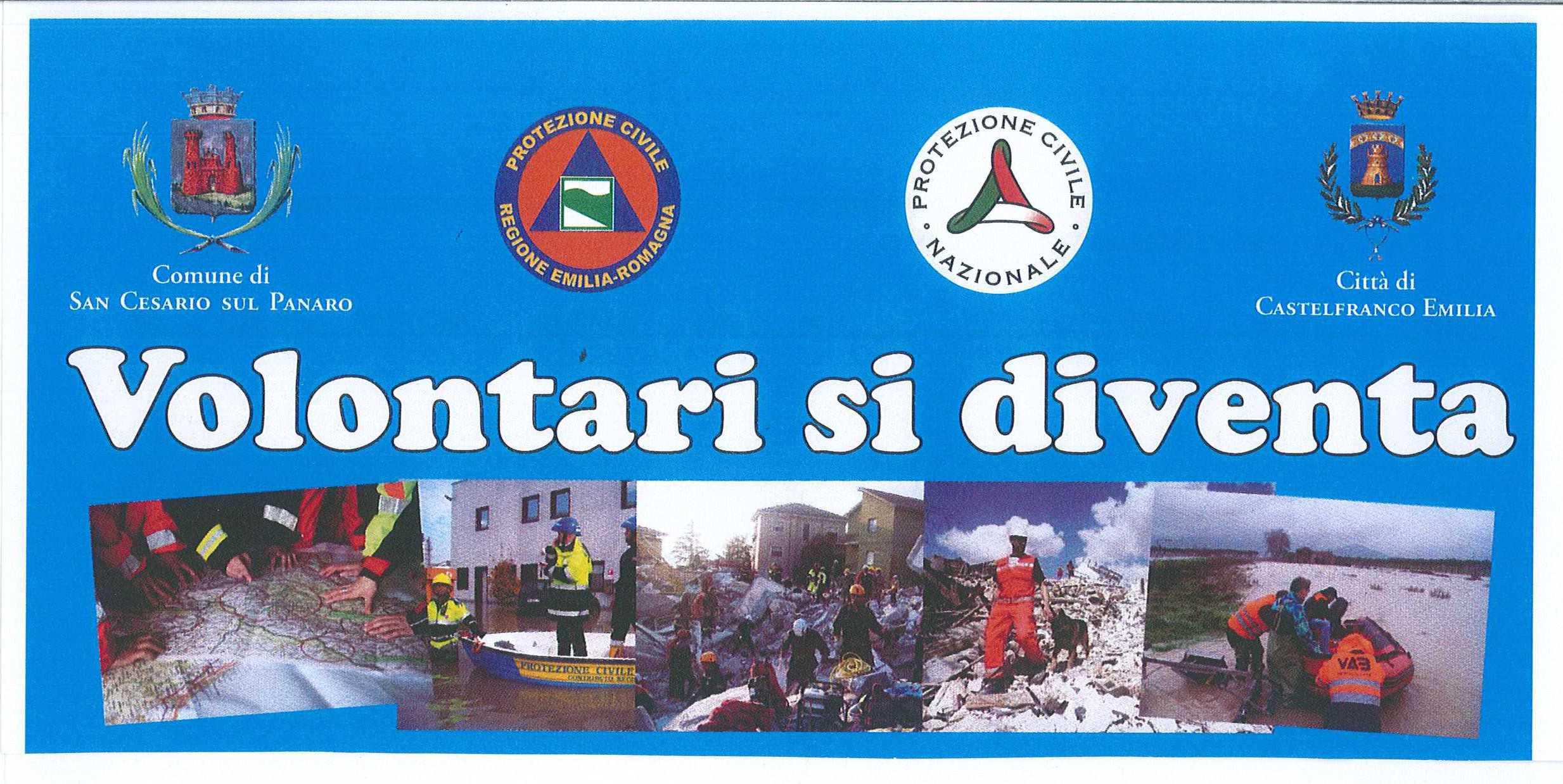 VOLONTARI SI DIVENTA: Incontri in materia di PROTEZIONE CIVILE presso Villa Boschetti foto 