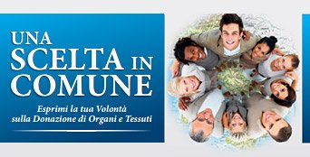 DONAZIONE DI ORGANI E TESSUTI - UNA SCELTA IN COMUNE foto 