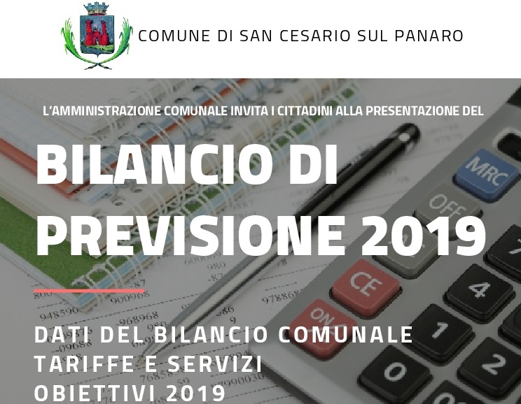 Calendario incontri Bilancio  di  Previsione 2019 foto 