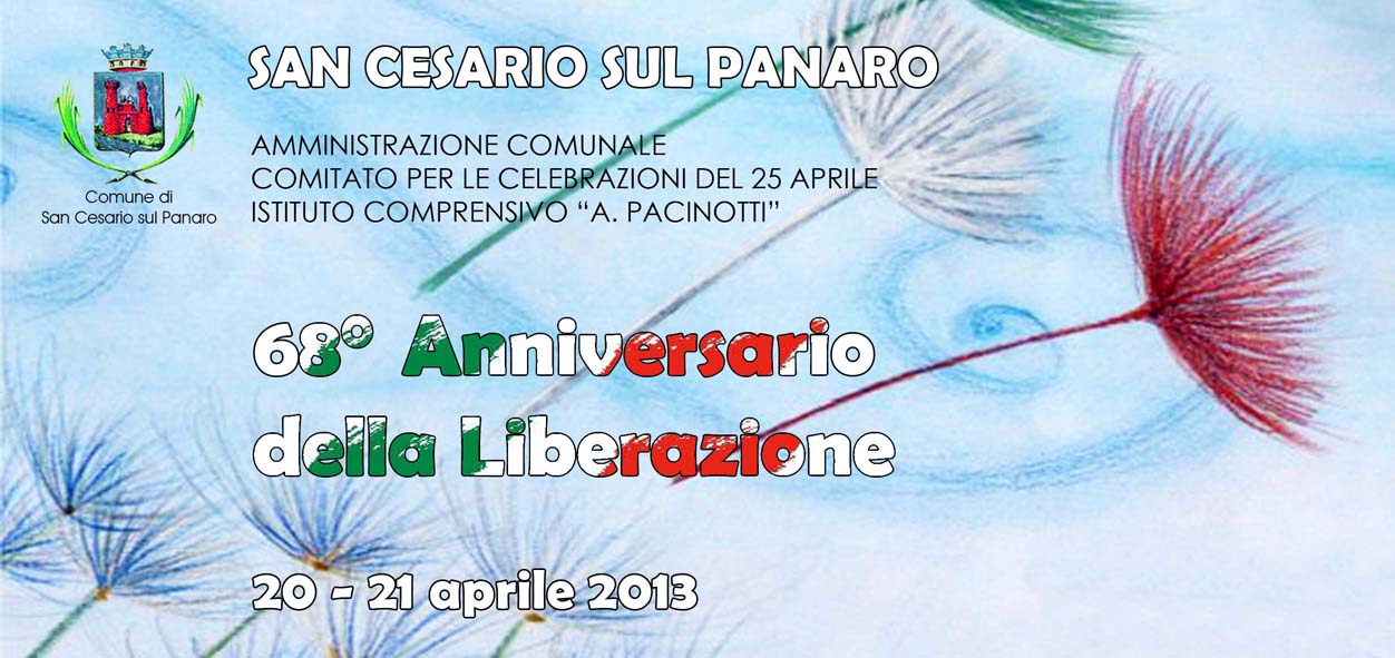 68° Anniversario della liberazione 20 - 21 aprile 2013 foto 