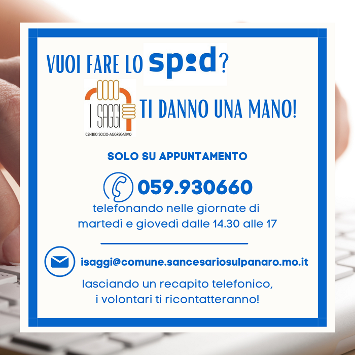 Vuoi fare lo Spid? I Saggi ti danno una mano!