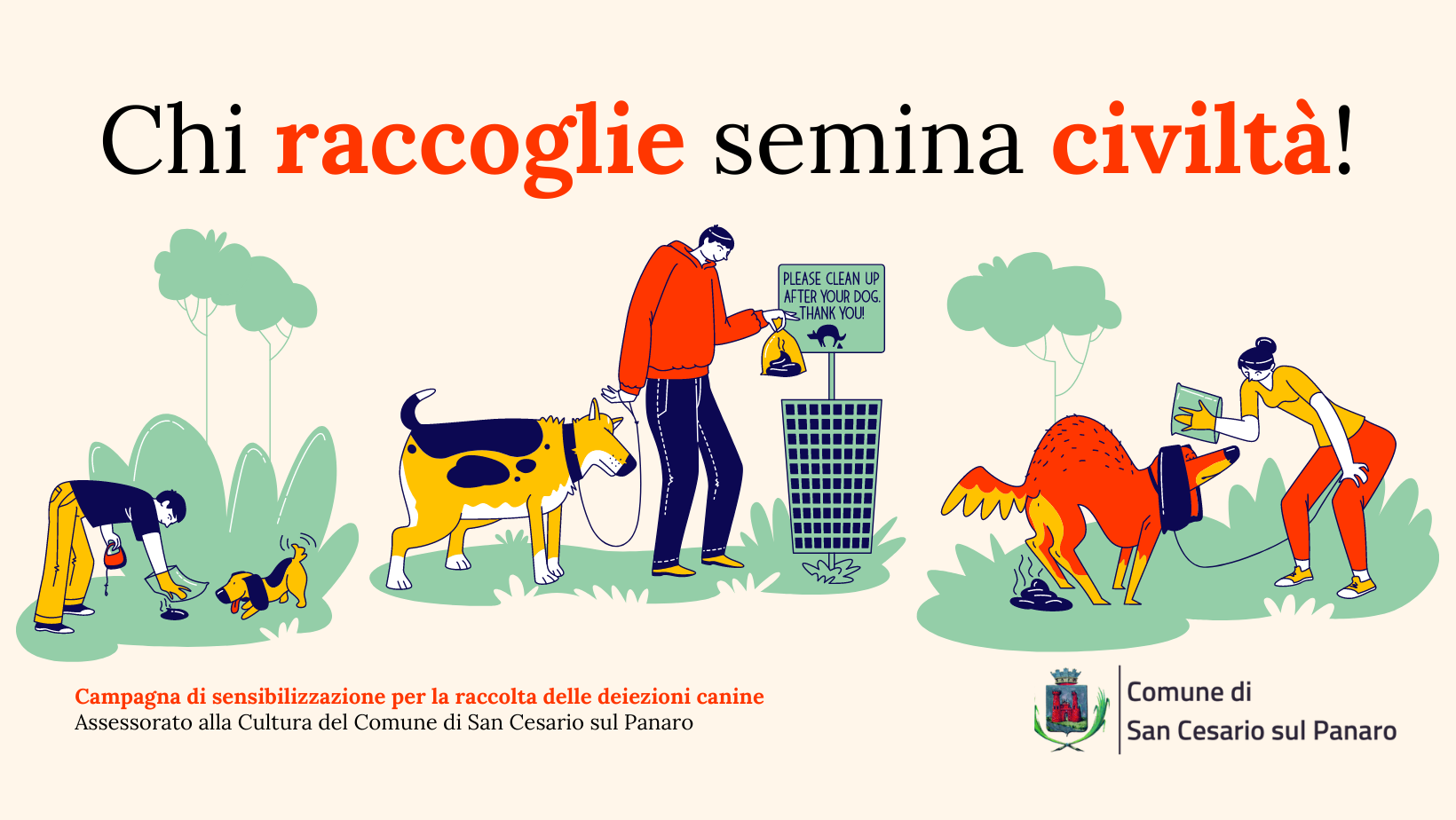 Chi raccoglie semina civiltà!