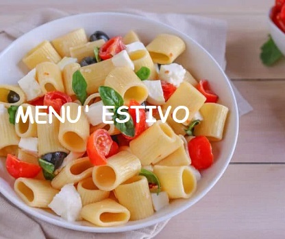 Menù Estivo Nido, Infanzia e Primaria a.s. e a.e. 2022/2023